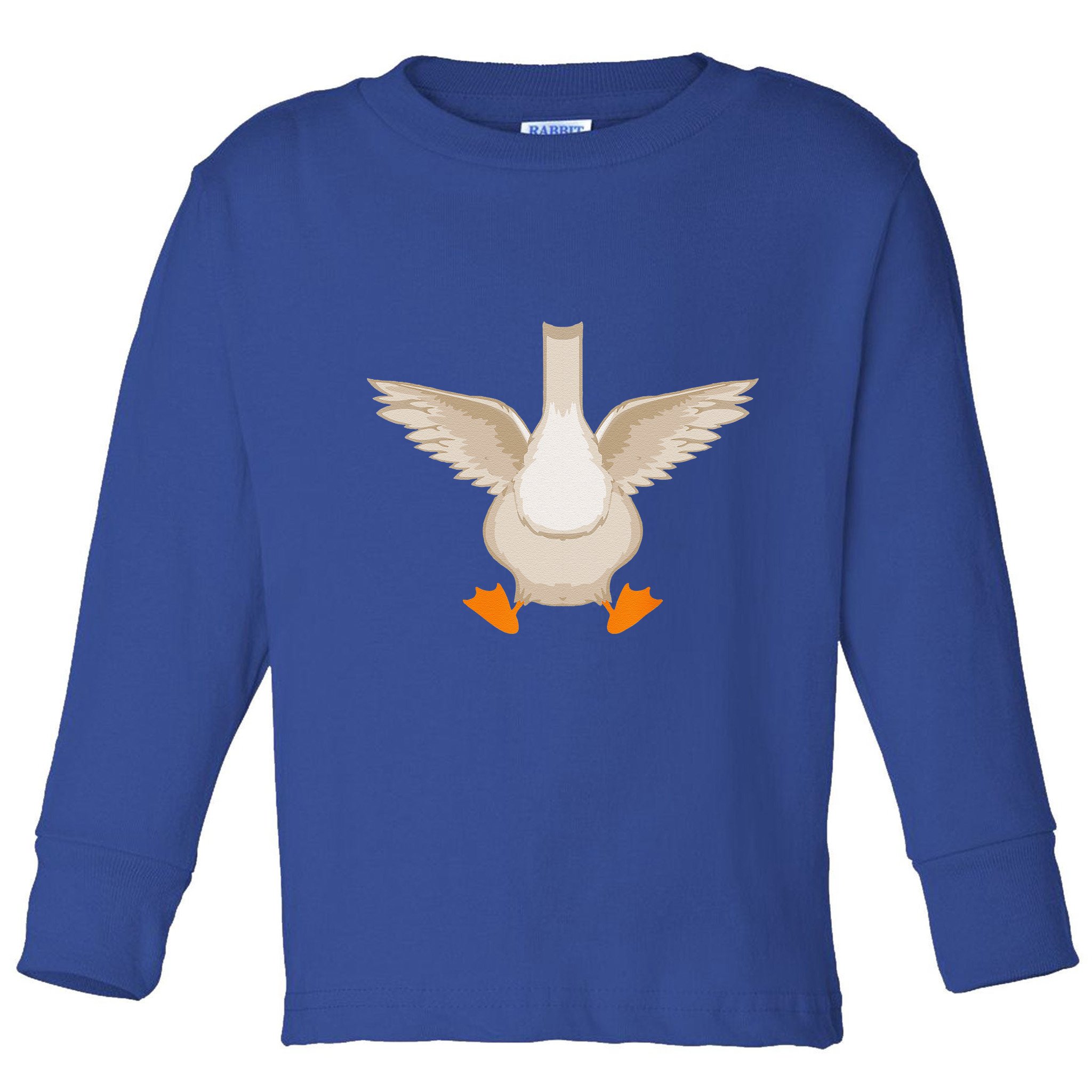 Goose Halloween Costume Gift I Halloween Party Toddler Long Sleeve Shirt