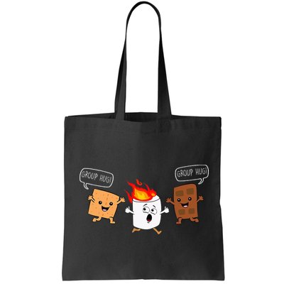 Group Hug Camping Campfire Chocolate Marshmallow SMores Bag