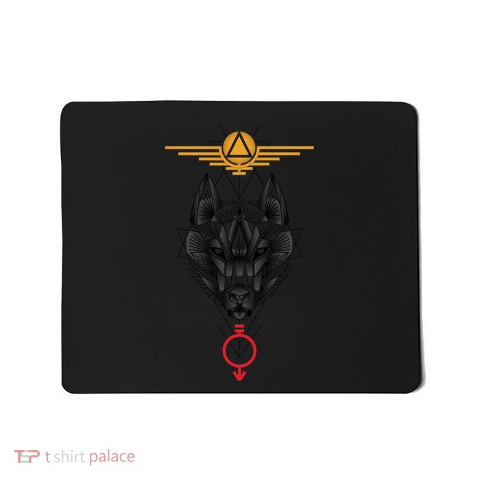 Geometric Howler Color Mousepad