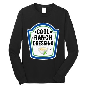 Group Halloween Costume Ranch Dressing Group Condiment Long Sleeve Shirt