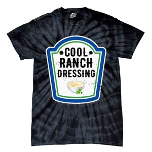 Group Halloween Costume Ranch Dressing Group Condiment Tie-Dye T-Shirt