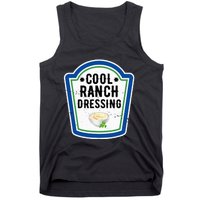 Group Halloween Costume Ranch Dressing Group Condiment Tank Top