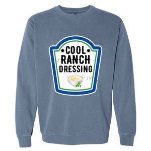 Group Halloween Costume Ranch Dressing Group Condiment Garment-Dyed Sweatshirt