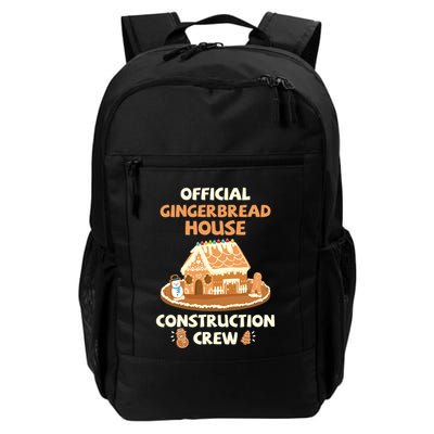 Gingerbread House Construction Crew Cookie Baking Great Gift Backpack