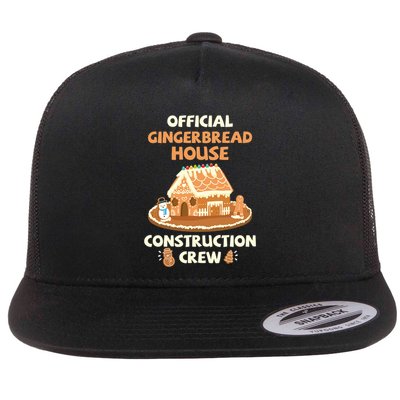 Gingerbread House Construction Crew Cookie Baking Great Gift Flatbill Hat