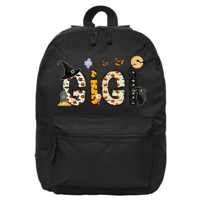 Gigi Halloween Costume Spider, Ghost, Pumpkin, Witch Hat 16 in Basic Backpack