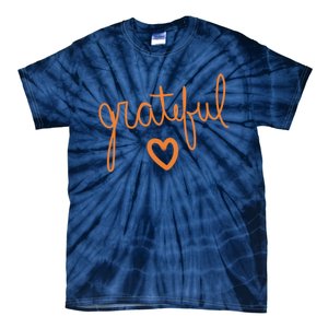 Grateful Heart Cute Gift Tie-Dye T-Shirt