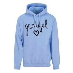 Grateful Heart Cute Gift Unisex Surf Hoodie