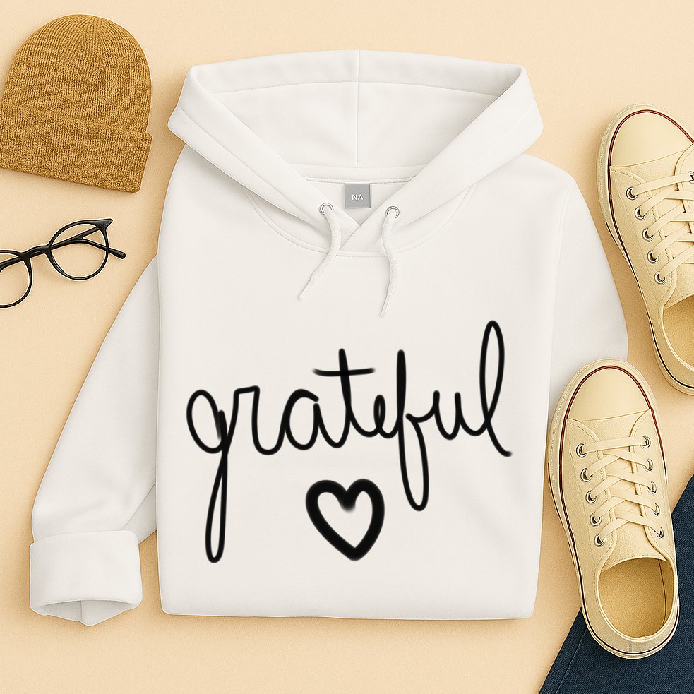 Grateful Heart Cute Gift Hoodie