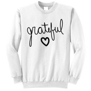 Grateful Heart Cute Gift Sweatshirt