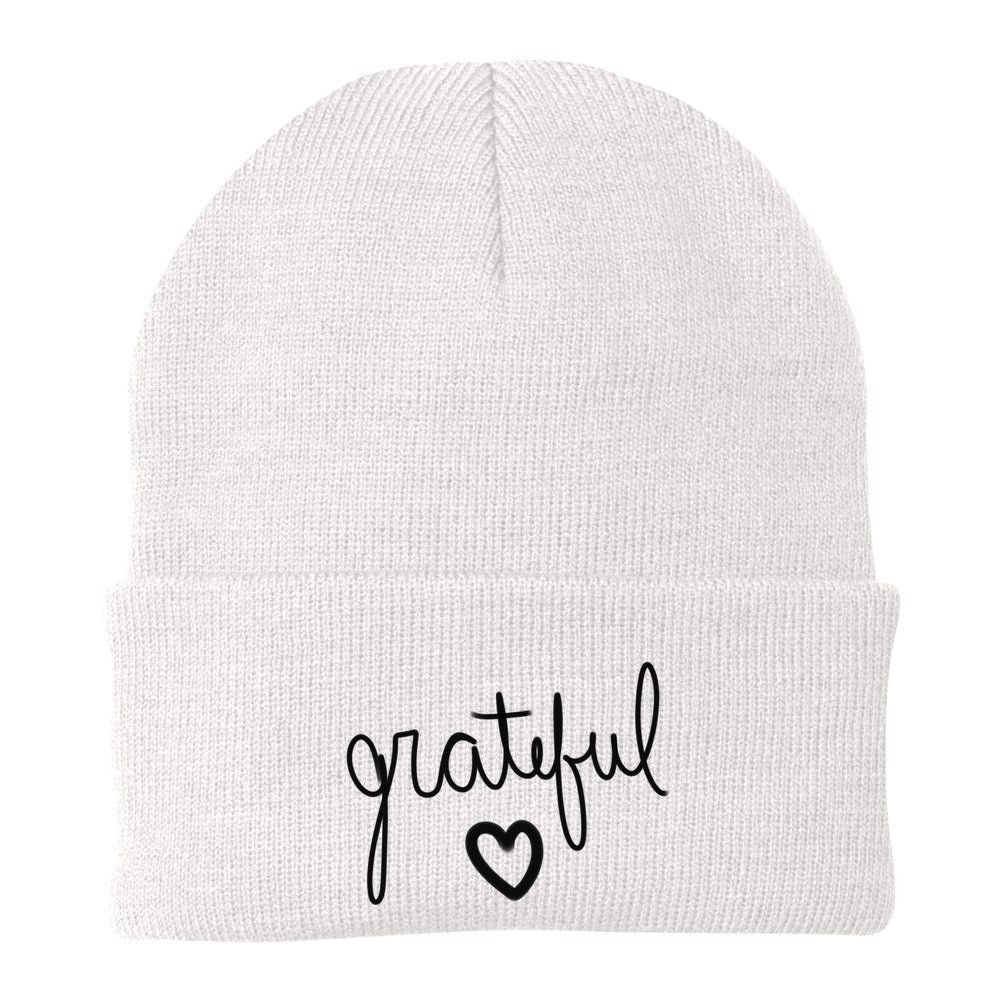 Grateful Heart Cute Gift Beanie