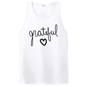 Grateful Heart Cute Gift PosiCharge Competitor Tank