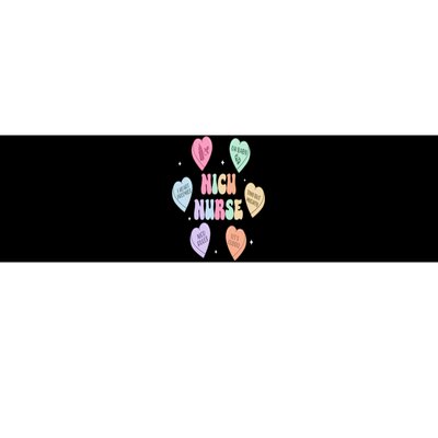 Groovy Heart Candy Nicu Nurse Valentines Day Bumper Sticker