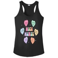 Groovy Heart Candy Nicu Nurse Valentines Day Ladies PosiCharge Competitor Racerback Tank