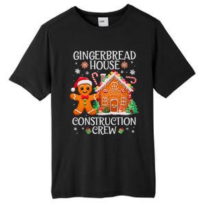 Gingerbread House Construction Crew Decorating Baking Xmas Tall Fusion ChromaSoft Performance T-Shirt