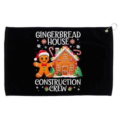 Gingerbread House Construction Crew Decorating Baking Xmas Grommeted Golf Towel