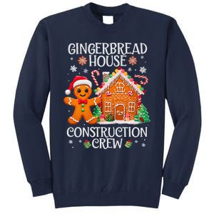 Gingerbread House Construction Crew Decorating Baking Xmas Tall Sweatshirt