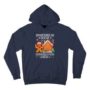 Gingerbread House Construction Crew Decorating Baking Xmas Tall Hoodie