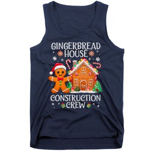 Gingerbread House Construction Crew Decorating Baking Xmas Tank Top