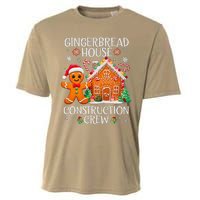 Gingerbread House Construction Crew Decorating Baking Xmas Cooling Performance Crew T-Shirt