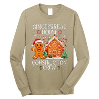 Gingerbread House Construction Crew Decorating Baking Xmas Long Sleeve Shirt