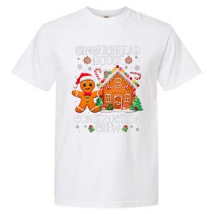 Gingerbread House Construction Crew Decorating Baking Xmas Garment-Dyed Heavyweight T-Shirt