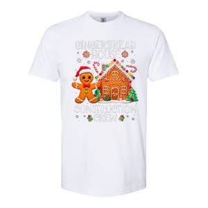 Gingerbread House Construction Crew Decorating Baking Xmas Softstyle CVC T-Shirt