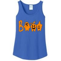 Group Halloween Costume Teeth Booo Pumpkin Witch Ghost Funny Cute Gift Ladies Essential Tank