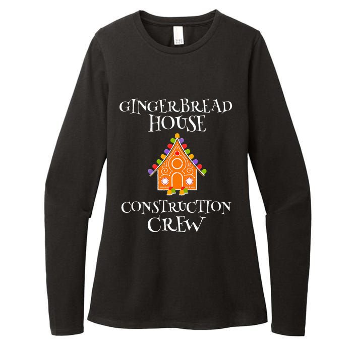 Gingerbread House Construction Crew Decorating Baking Xmas  Womens CVC Long Sleeve Shirt