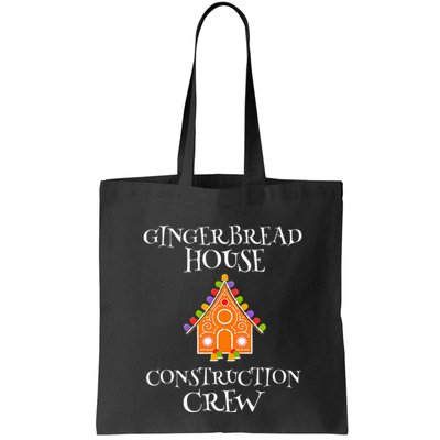 Gingerbread House Construction Crew Decorating Baking Xmas  Bag