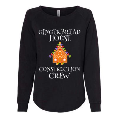 Gingerbread House Construction Crew Decorating Baking Xmas  Womens California Wash Sweatshirt