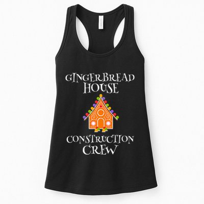 Gingerbread House Construction Crew Decorating Baking Xmas  Womens Tank Top