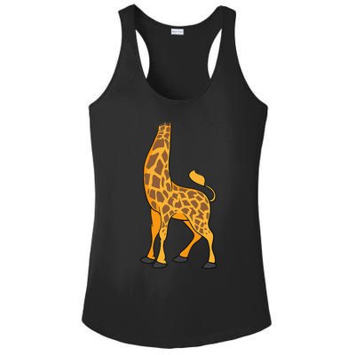 Giraffe Halloween Costume Cool Animal DressUp Gift Ladies PosiCharge Competitor Racerback Tank