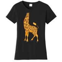 Giraffe Halloween Costume Cool Animal DressUp Gift Women's T-Shirt