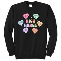 Groovy Heart Candy Nicu Nurse Valentines Day Sweatshirt