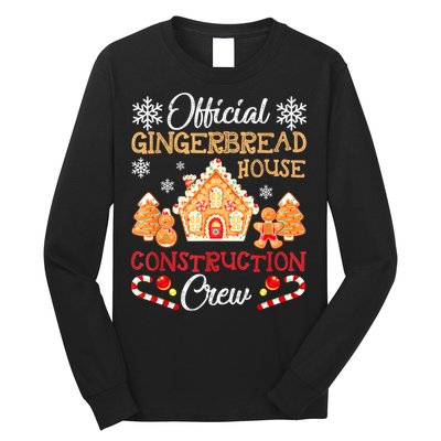 Gingerbread House Construction Crew Gingerbread Long Sleeve Shirt