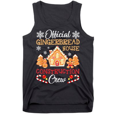 Gingerbread House Construction Crew Gingerbread Tank Top