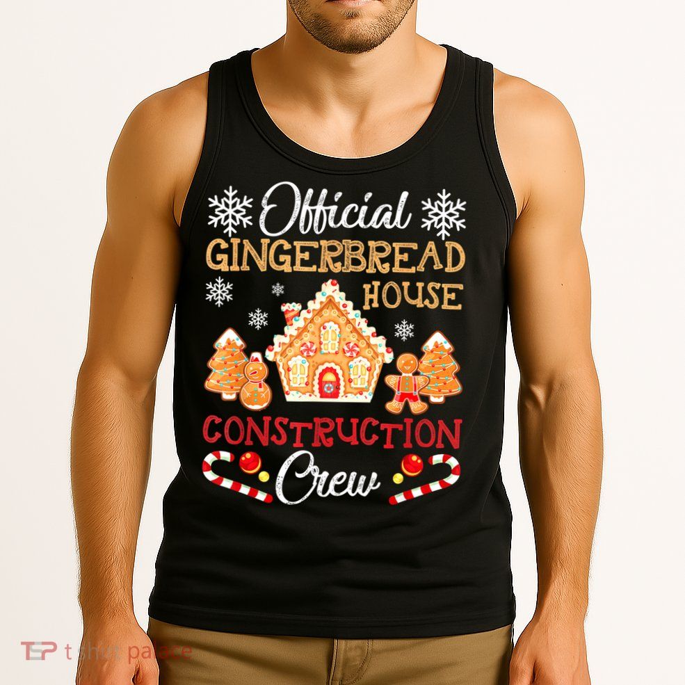 Gingerbread House Construction Crew Gingerbread Tank Top
