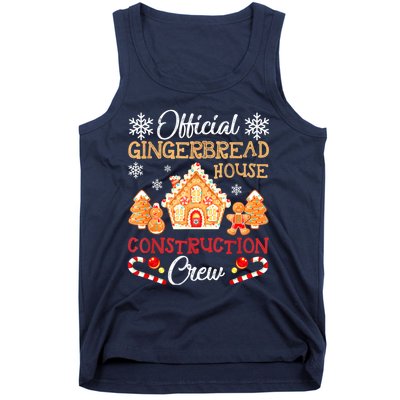 Gingerbread House Construction Crew Gingerbread Tank Top