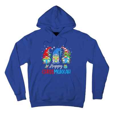 Gnomes Happy Chrismukkah Hanukkah Merry Christmas Pajamas Hoodie