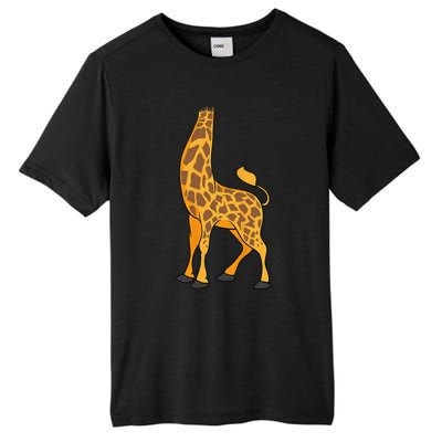 Giraffe Halloween Costume Cool Animal DressUp Gift Tall Fusion ChromaSoft Performance T-Shirt