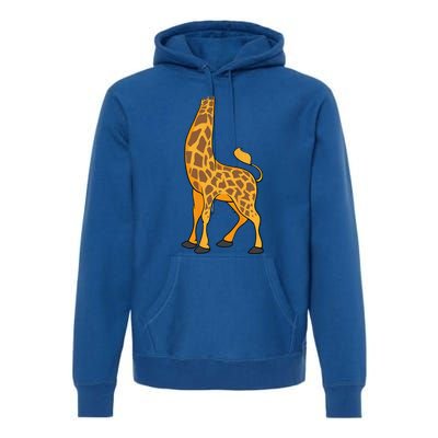 Giraffe Halloween Costume Cool Animal DressUp Gift Premium Hoodie