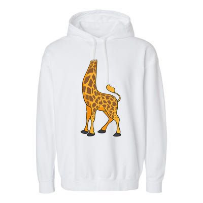 Giraffe Halloween Costume Cool Animal DressUp Gift Garment-Dyed Fleece Hoodie