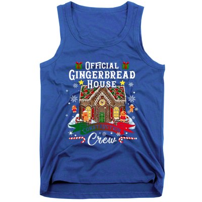 Gingerbread House Construction Crew Christmas Day Gift Tank Top