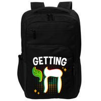 Getting High Chai Jewish Chanukkah Hanukkah Passover Sukkot Gift Impact Tech Backpack