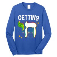 Getting High Chai Jewish Chanukkah Hanukkah Passover Sukkot Gift Long Sleeve Shirt