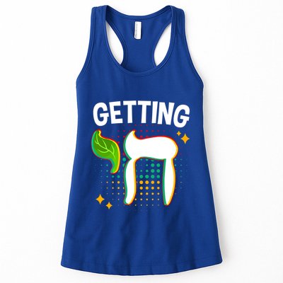 Getting High Chai Jewish Chanukkah Hanukkah Passover Sukkot Gift Womens Tank Top