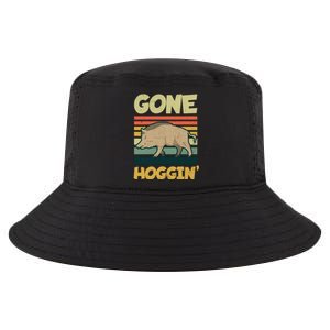 Gone Hoggin Design Boar Hunting Gift Cool Comfort Performance Bucket Hat