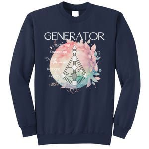 Generators Human Design Gift Pastel Aura Sweatshirt