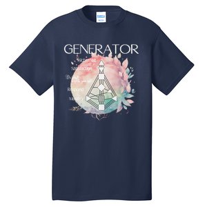 Generators Human Design Gift Pastel Aura Tall T-Shirt